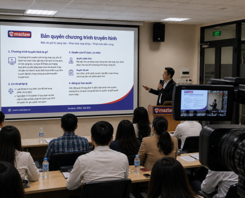Đăng ký bản quyền chương trình truyền hình (MazLaw)