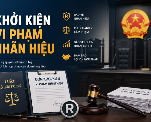 Khởi kiện vi phạm nhãn hiệu