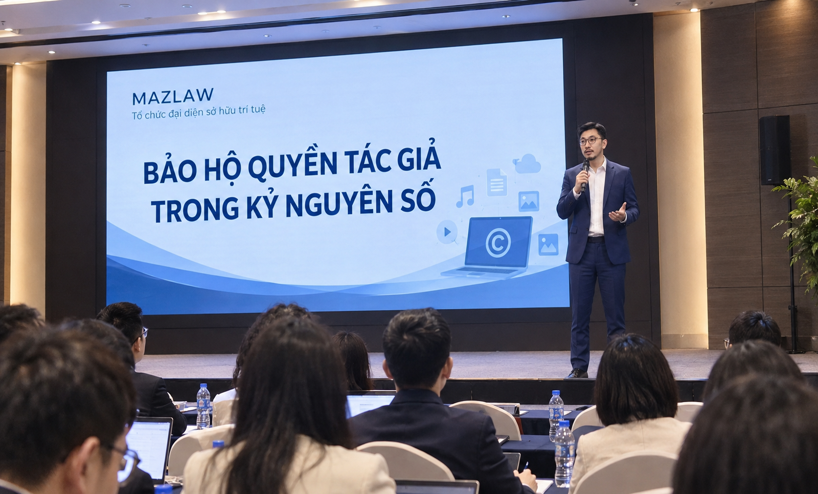 Luật sư Đặng Đình Ngọc - Tổ chức đại diện sở hữu trí tuệ Maz - Bảo hộ quyền tác giả trong kỷ nguyên số