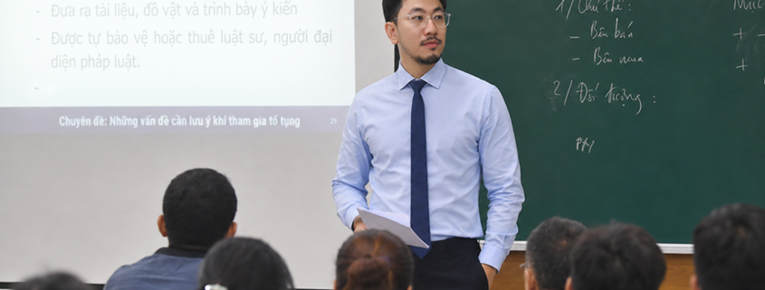 Luật sư Đặng Đình Ngọc tập huấn pháp lý cho doanh nghiệp